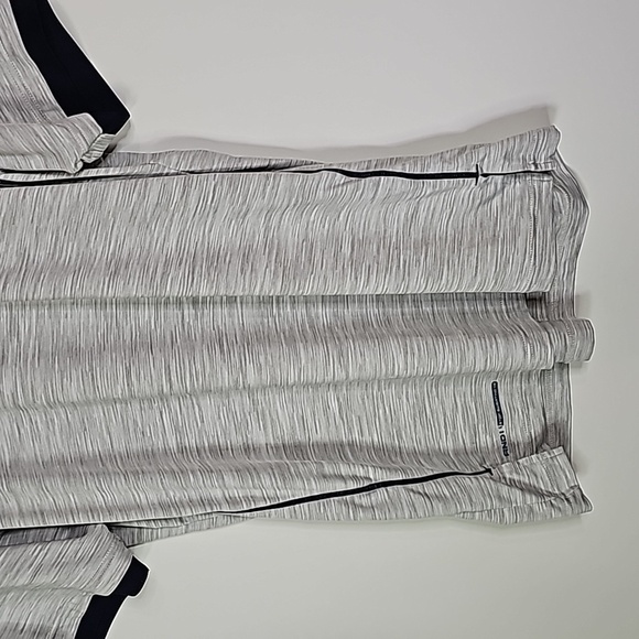 And1 medium silver and black short sleeve athletic shirt - Picture 3 of 6